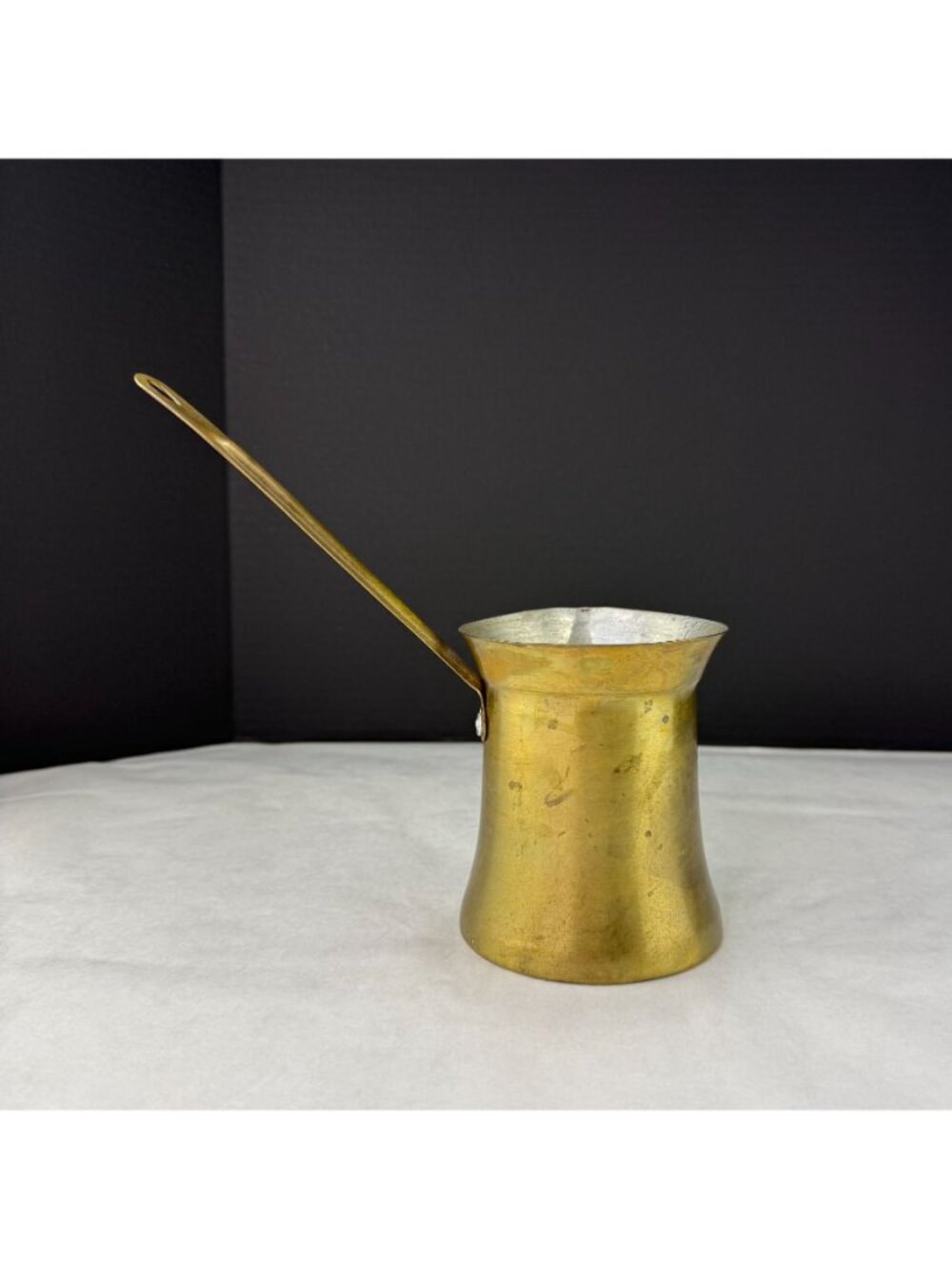 Vintage Brass Turkish Coffee Pot #8 - Picture 3 of 12